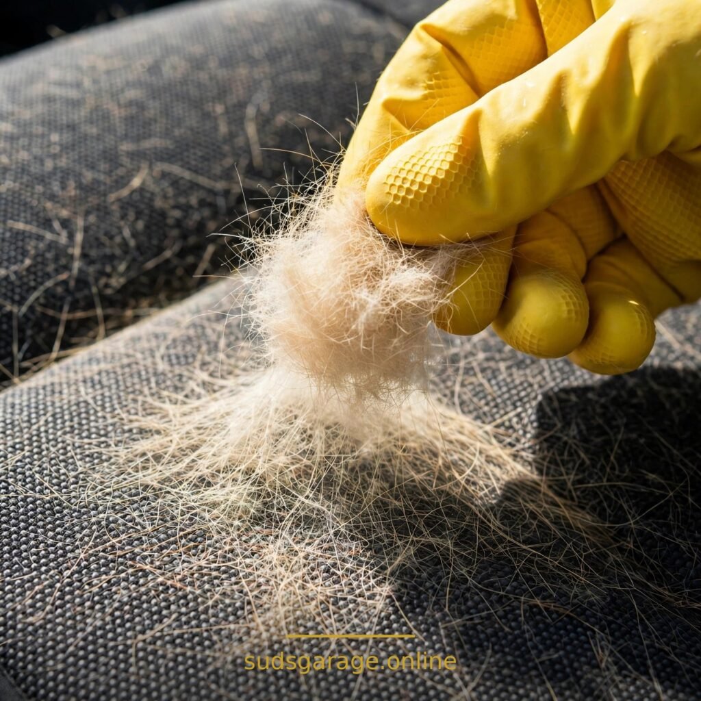 How to Remove Pet Hair From Car Seats
